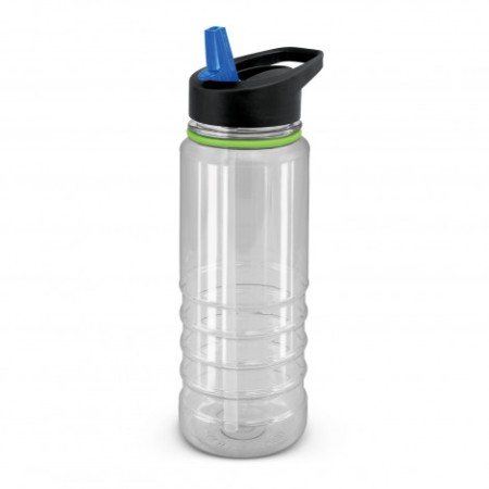 Triton Elite Bottle - Clear And Black Promotional Products